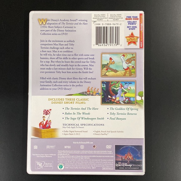 Walt Disney Animation Collection Vol. 4: The Tortoise and the Hare - DVD - Picture 2 of 4